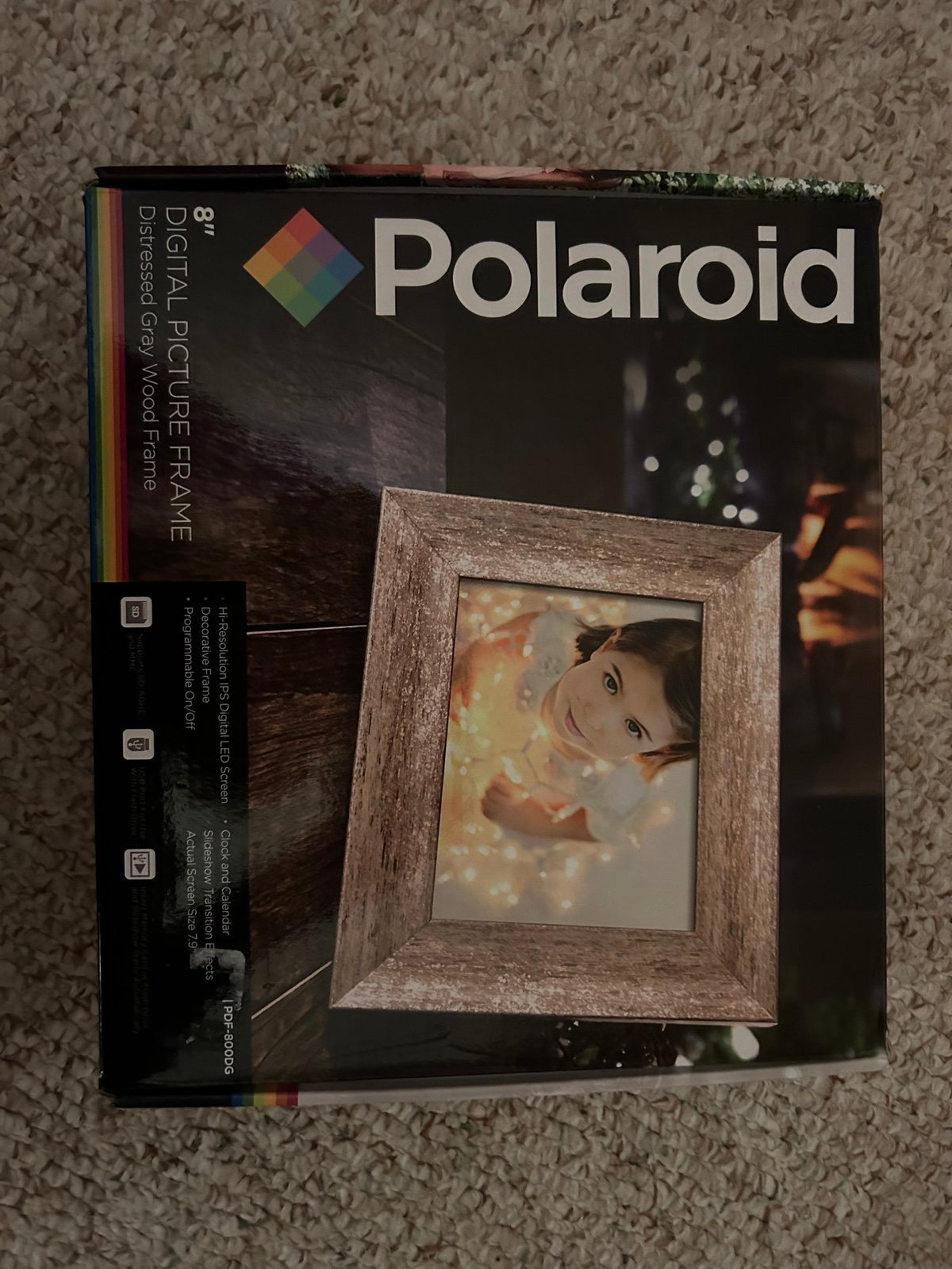Polaroid 8” Digital Picture Frame