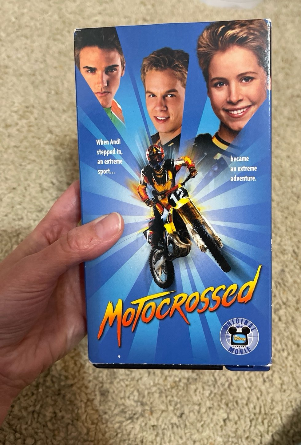 Disneys motorcrossed vhs rare