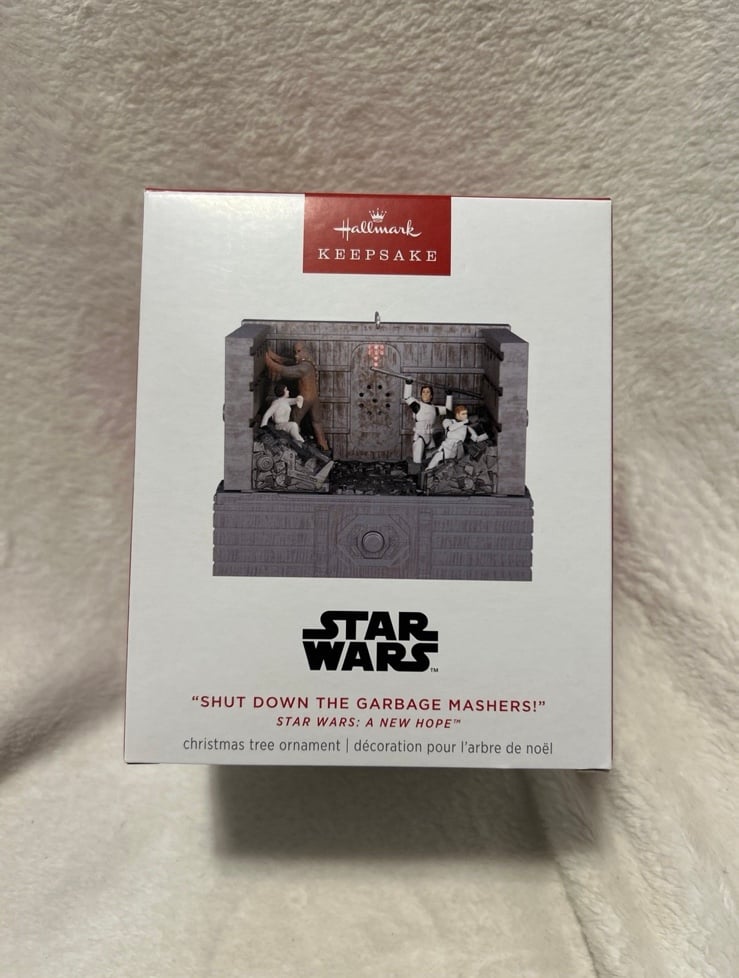 Hallmark Star Wars Shut Down The Garbage Mashers Ornament