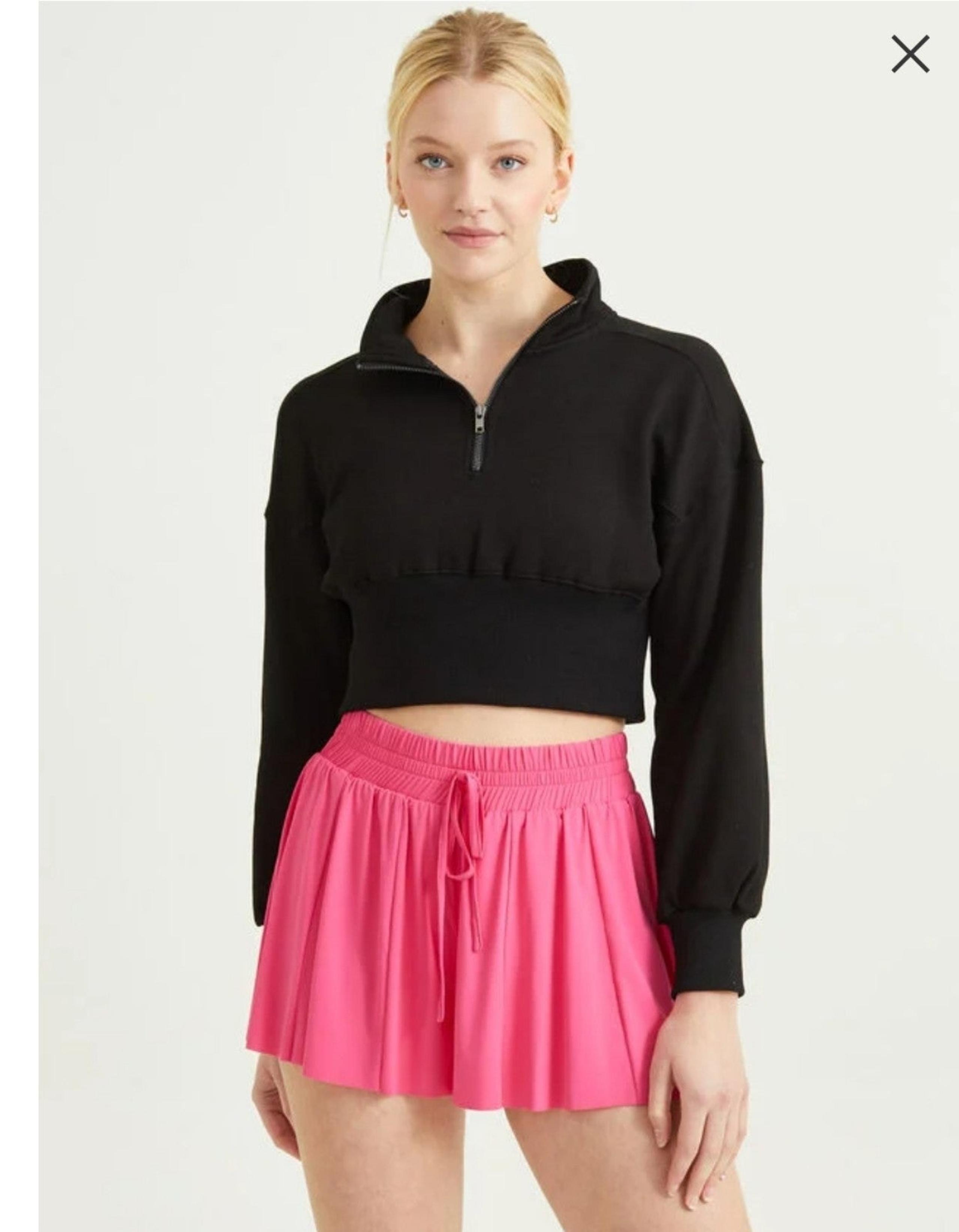 Altar'd State As Revival Athletic Shorts, Size M, Hot Pink