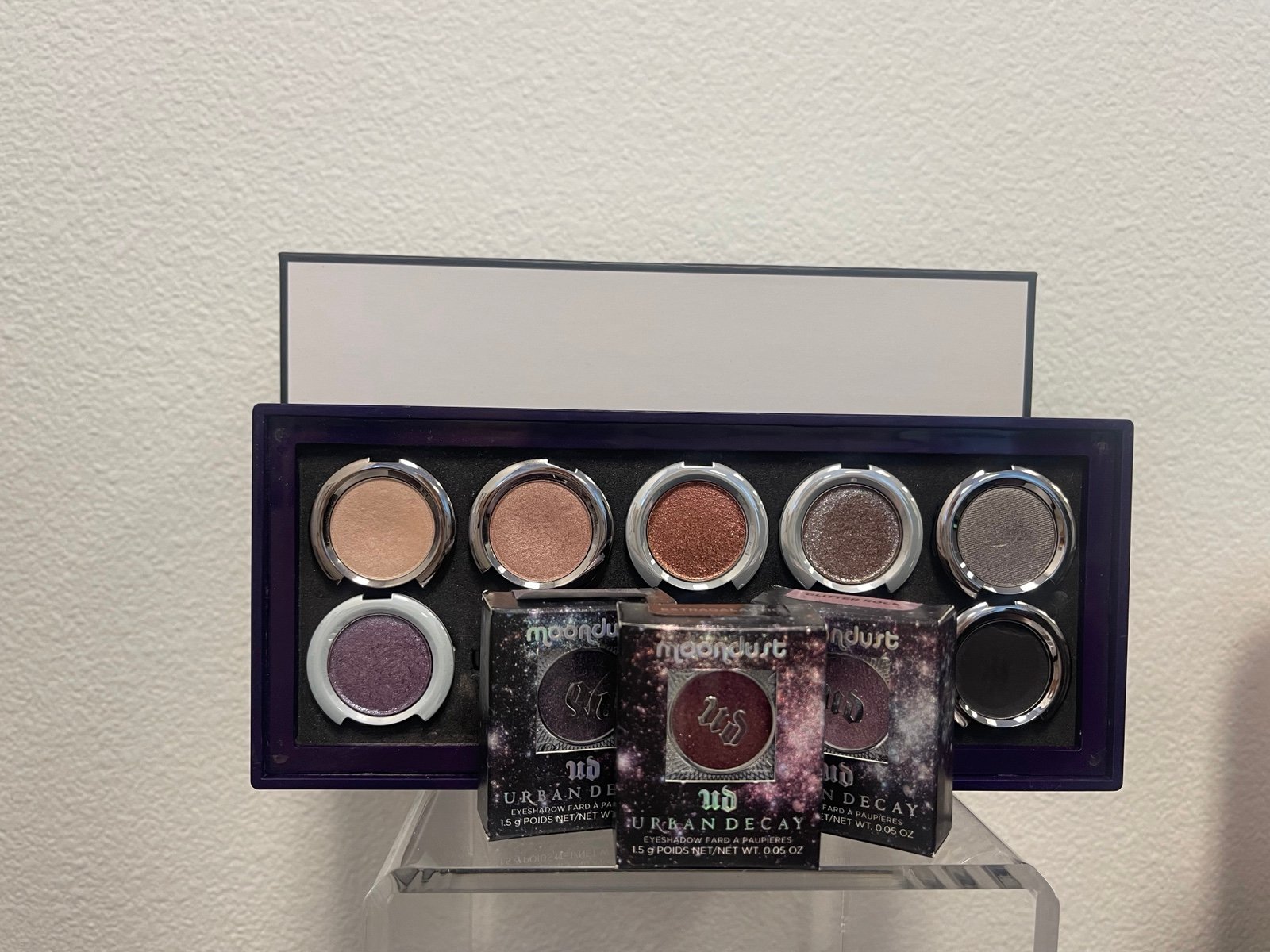 Urban decay stackable pro palette and singles