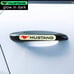BRAND NEW UNIVERSAL 8PCS MUSTANG GLOWS IN THE DARK GREEN BADGE EMBLEM STICKER
