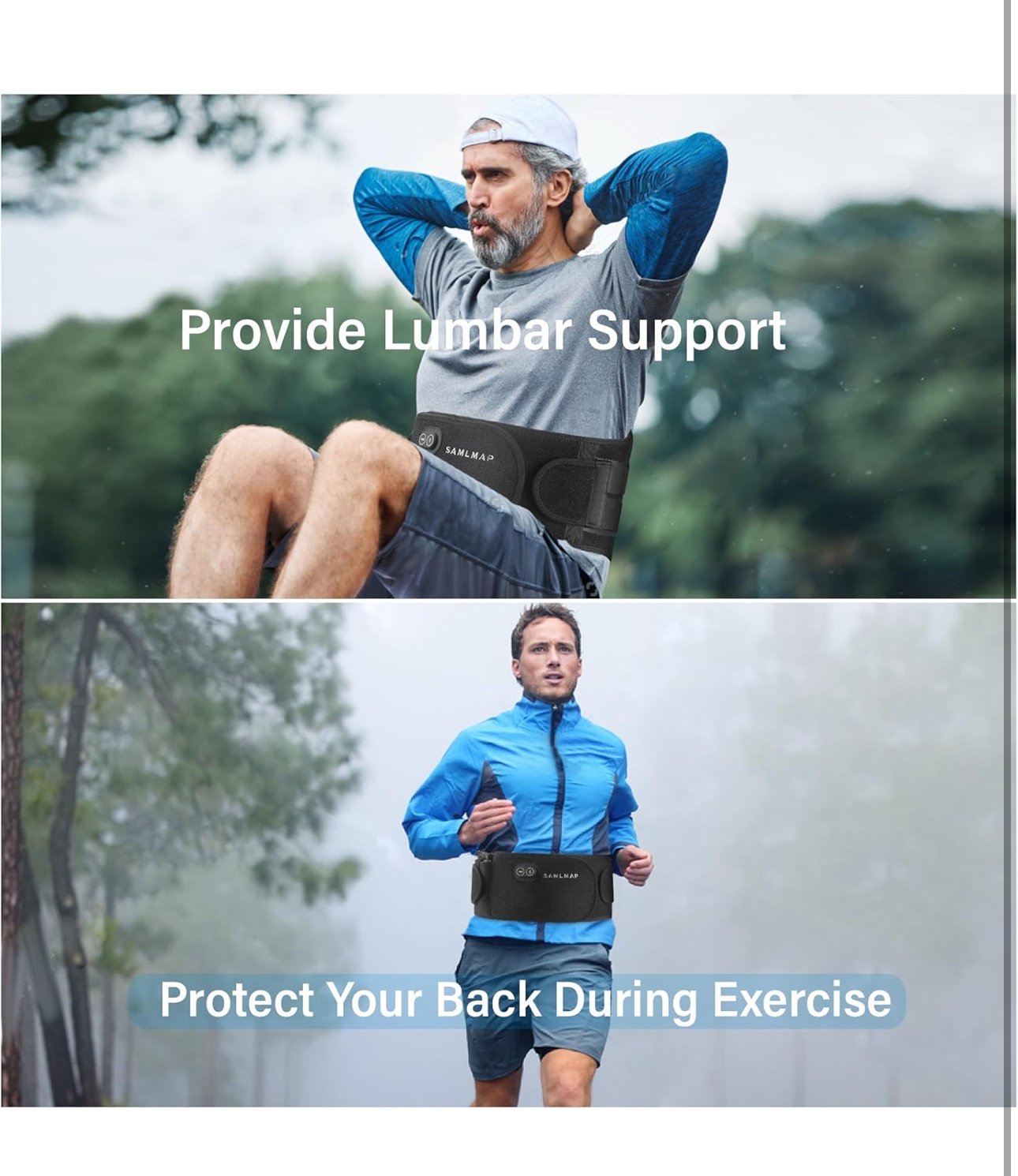 heating back brace