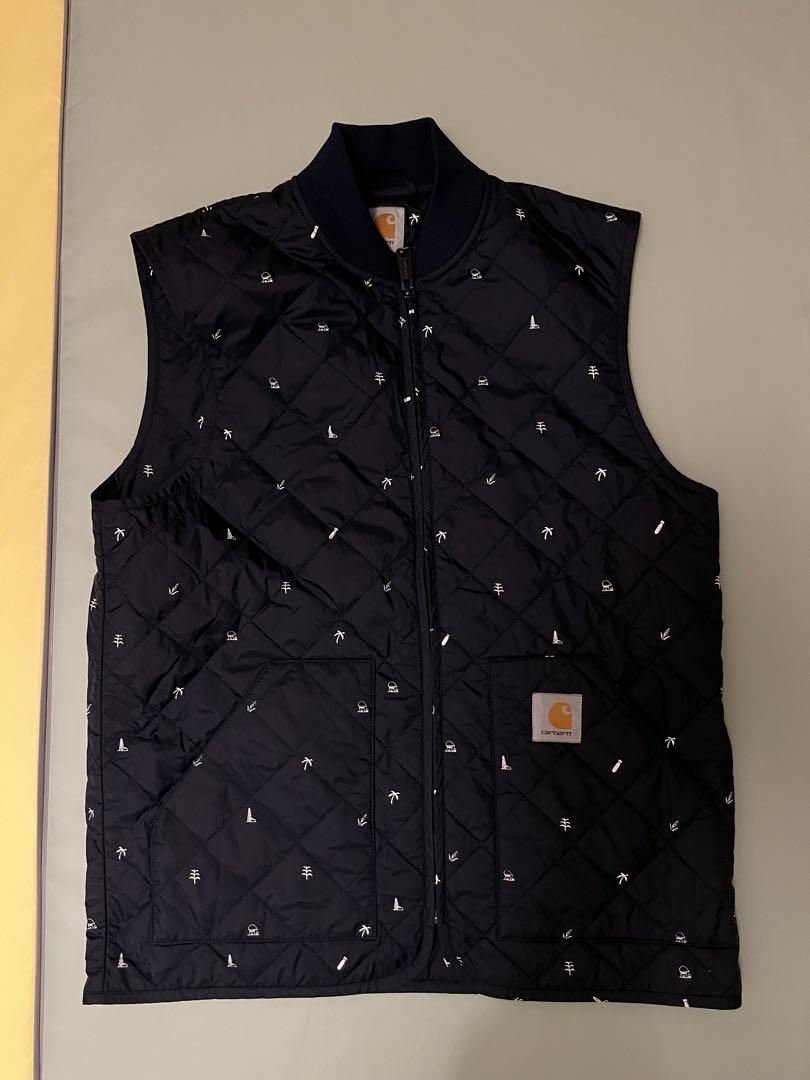 Carhartt WIP Black Quilted Vest