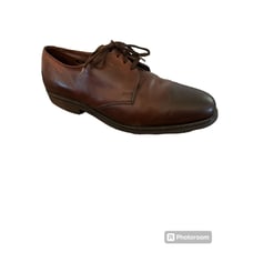Men's Allen Edmonds YALE 2 TONE Leather Derby Dress Shoes Size 11