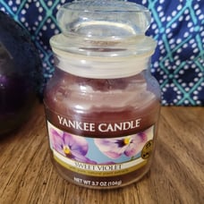 Yankee Candle Sweet Violet 3.7oz jar