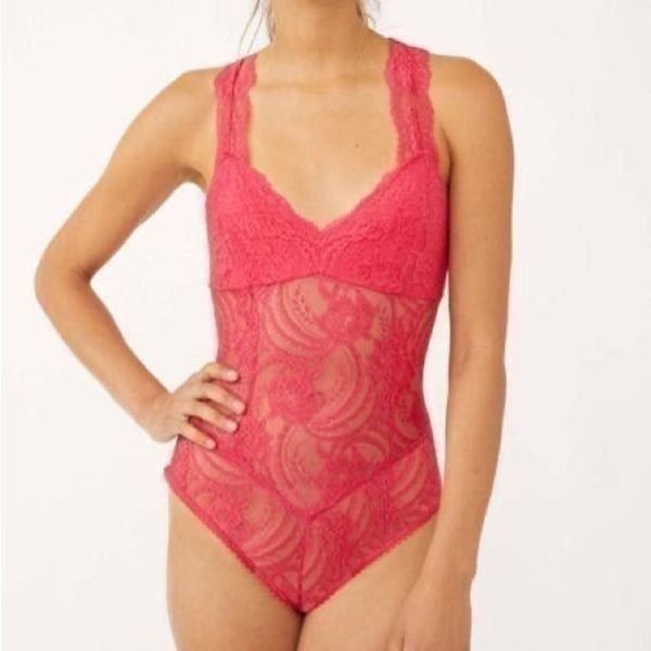 NWOT Free People Midnight hour bodysuit M