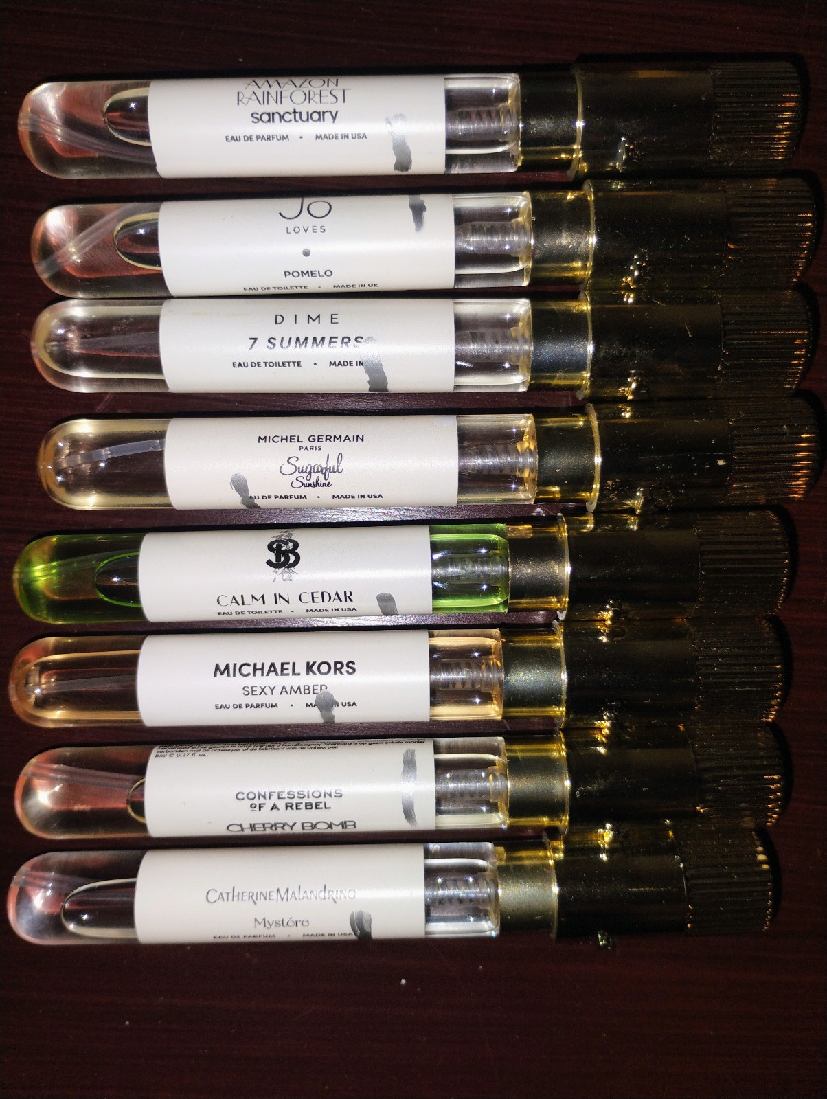 8 scentbird perfumes! Scents of wood, sanctuary, confessions of a rebel and more