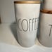 Rae Dunn Wood Lid Canister set