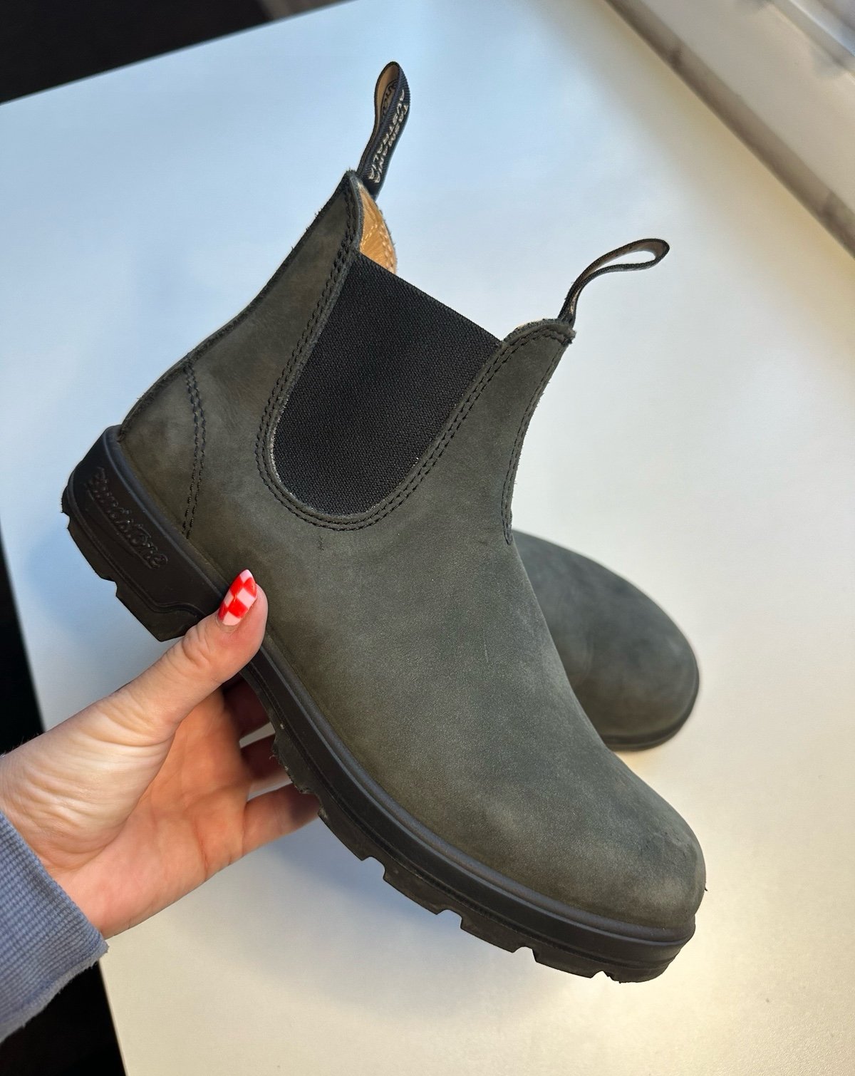 Blundstone Gray Boots for Women Mercari