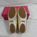 Tory Burch Mini Travel Flat Gold Sz 9.5 M