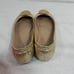 Tory Burch Mini Travel Flat Gold Sz 9.5 M