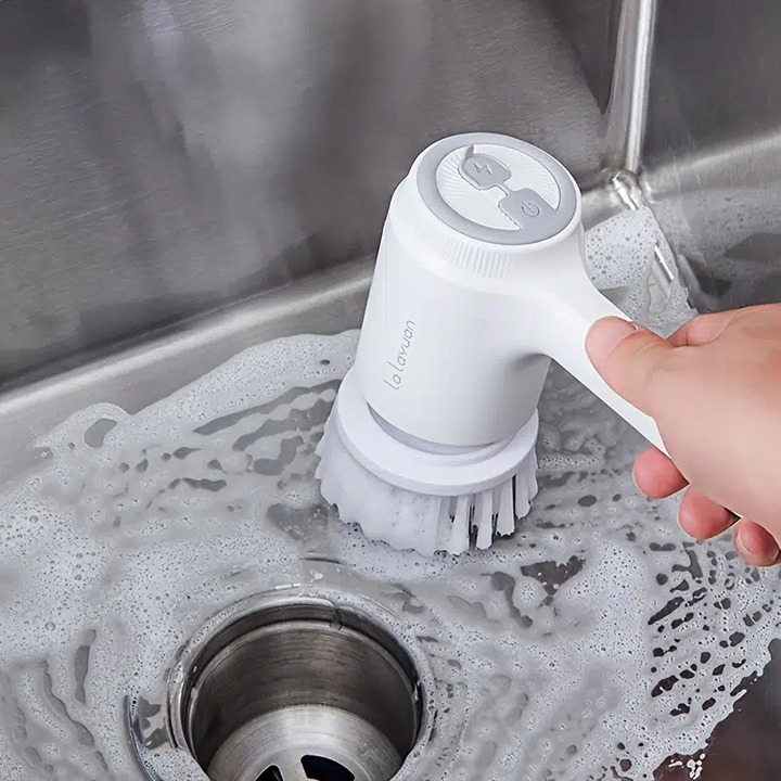 Electric Spin Scrubber, Cordless Power Scrubber Brush, Handy Toilet Bowl Cleaner