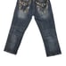 Miss Me Capris Womens Jeans 28 22 JP5810P Embroidered Studded Rhinestones Blue