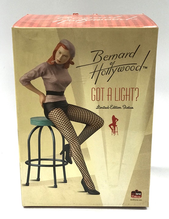 Bernard of Hollywood Got a Light? statue NEW in Box (only 950)! RARE