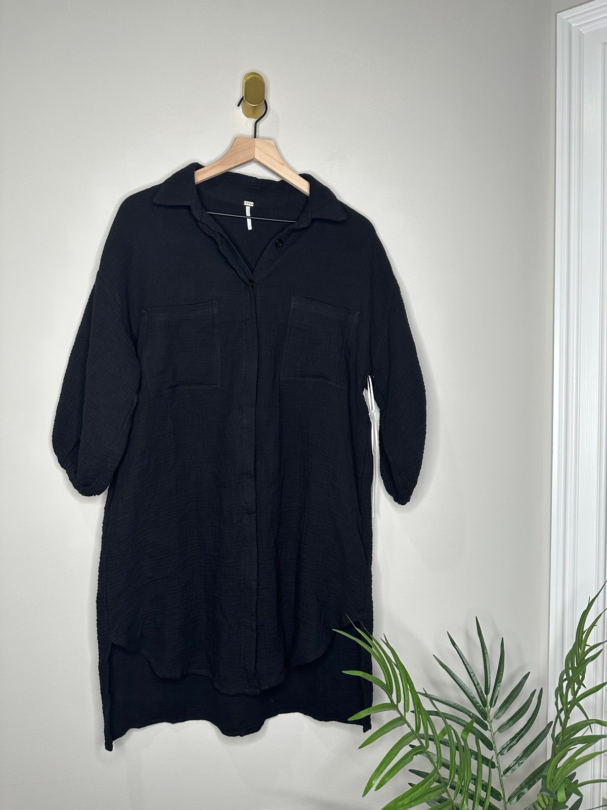 NWT Revolve Black Cover Up Dress