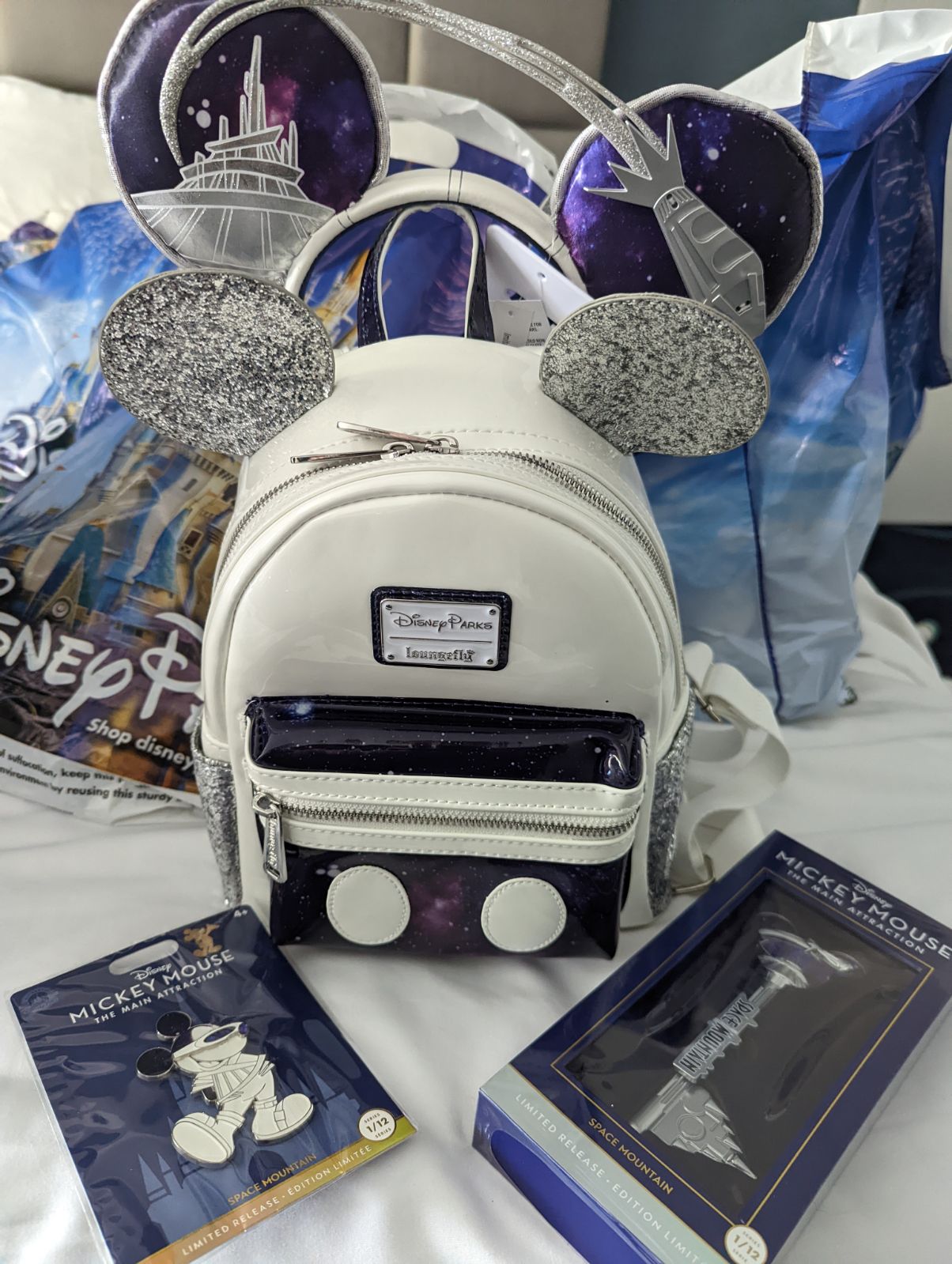 space mountain Loungefly BUNDLE