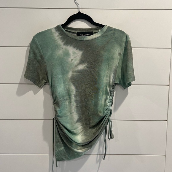 Andersson Bell green tie dye t shirt