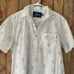 Chubbies Mens Short Sleeve Button Up Shirt Hawaiian Tropical Beach Club Large