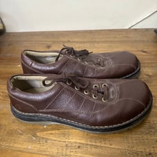 Dr. Doc Martens Mens Brown Leather Lace Up Casual Shoes Size 13M