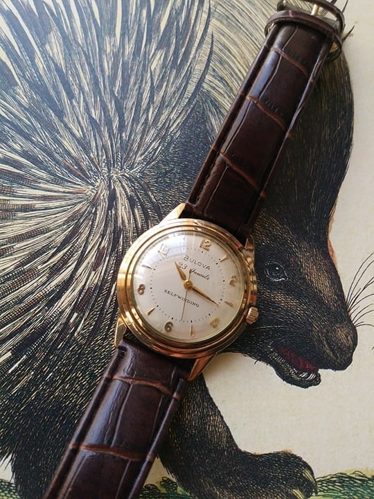 Classy Vintage 1956 Bulova 23 Jewels S - Original Dial - Automatic Movement