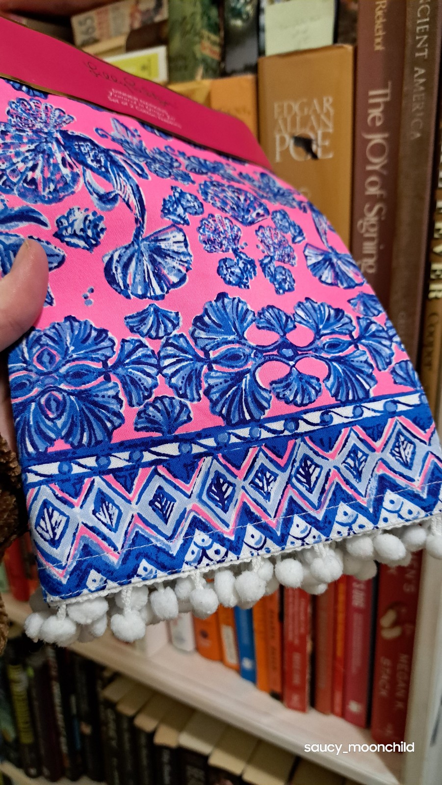 NWT • Lilly Pulitizer • 2pc Set of Napkins Pink Blue Beachy Neon Ginger Jar