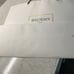 Balmain White Paper Gift Shopping Bag with Rope Handle L 20.7 x D 8 x H 16.5
