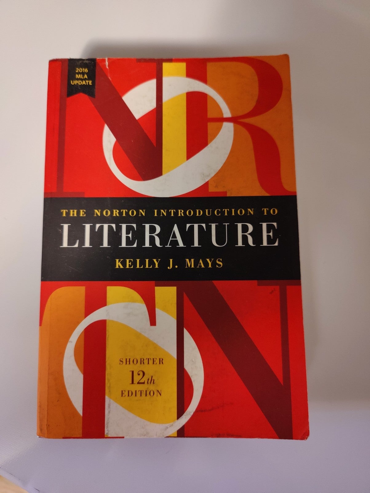 The Norton introduction of literature 12th edition
