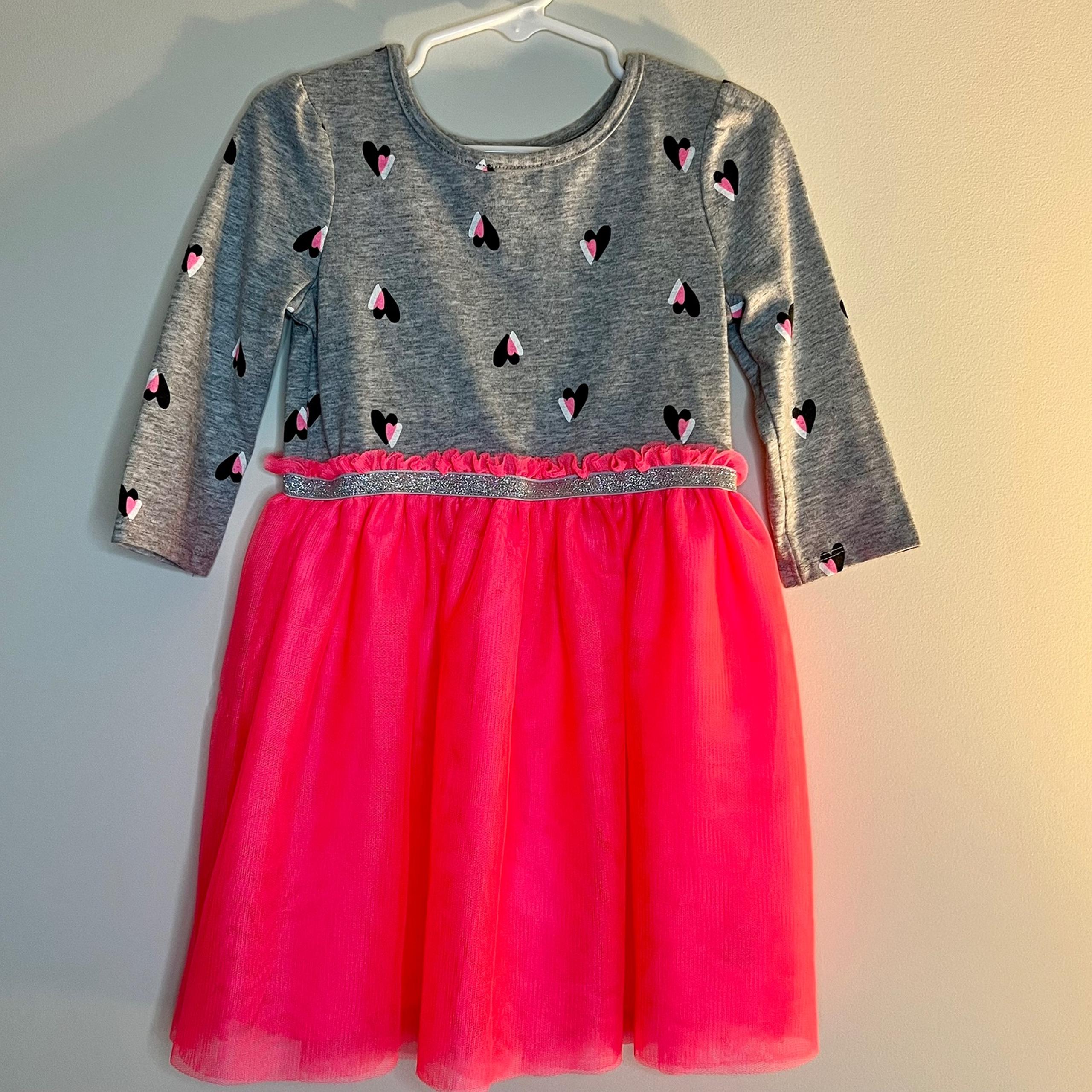 Cat and Jack Heart Dress Size 4T