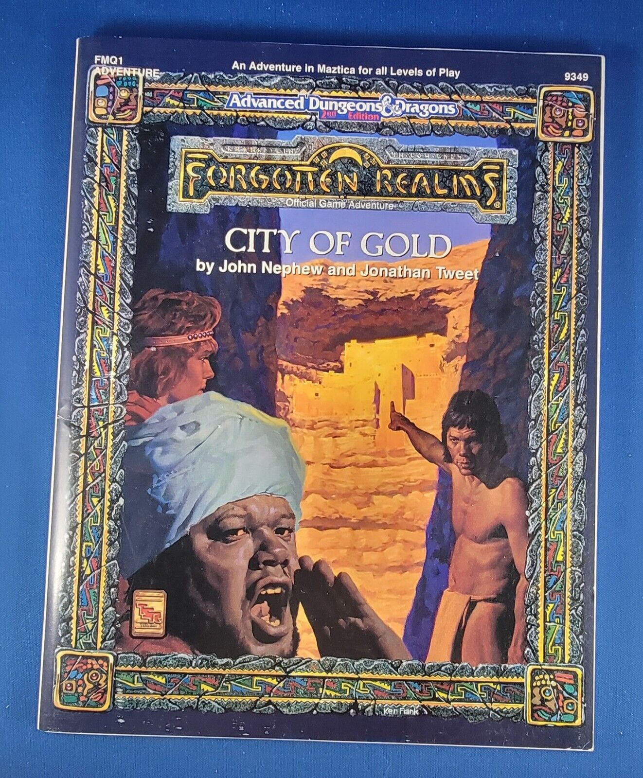 FMQ1 CITY OF GOLD DUNGEONS & DRAGONS AD&D 2ND ED FORGOTTEN REALMS TSR 9349