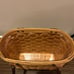 Longaberger 2001 Boardwalk Good Ol Summertime Basket Tote Purse Bag Combo