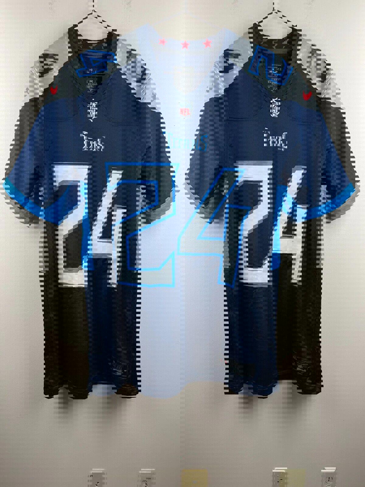 Tennessee Titans Nike #24 Custom Fan Jersey J. RUIZ - Mens Size M - NWOT