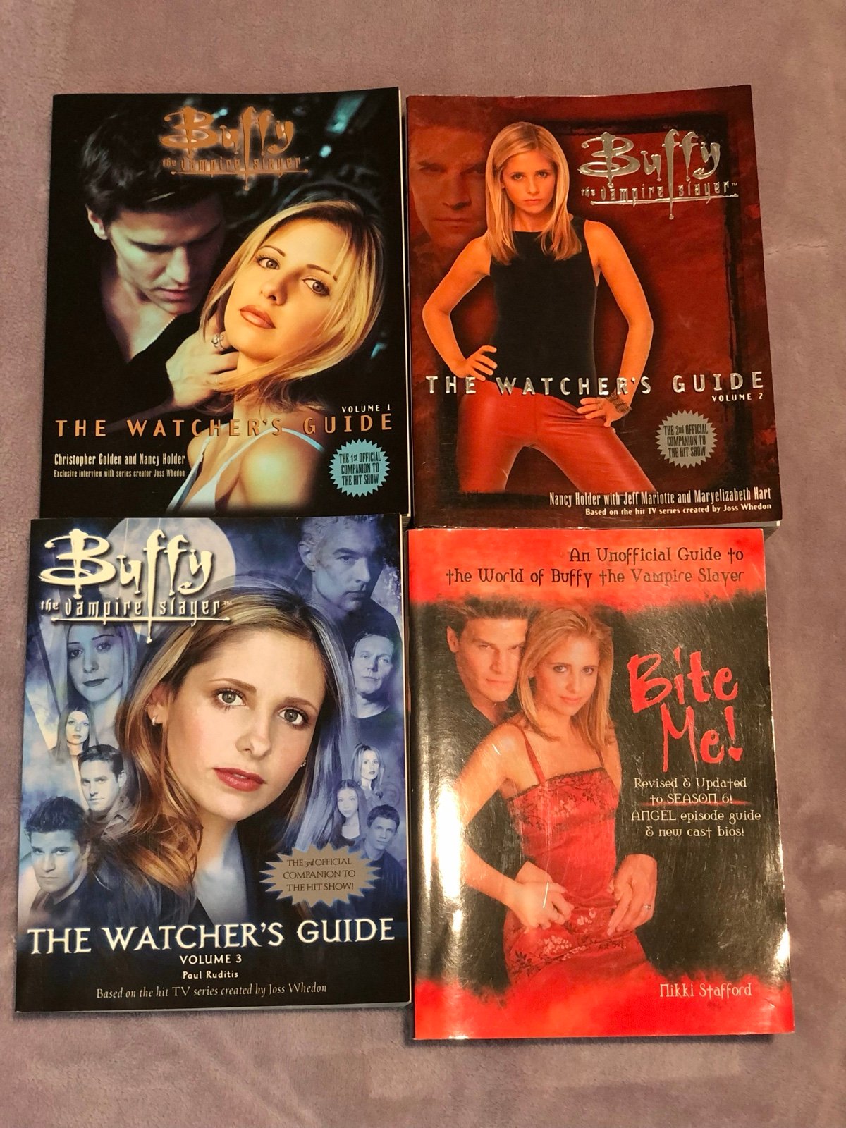 Buffy the Vampire Slayer Collector’s Lot 4 Book Bundle