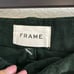 FRAME LE MINI BOOT SLIT CORD in pine Size 32