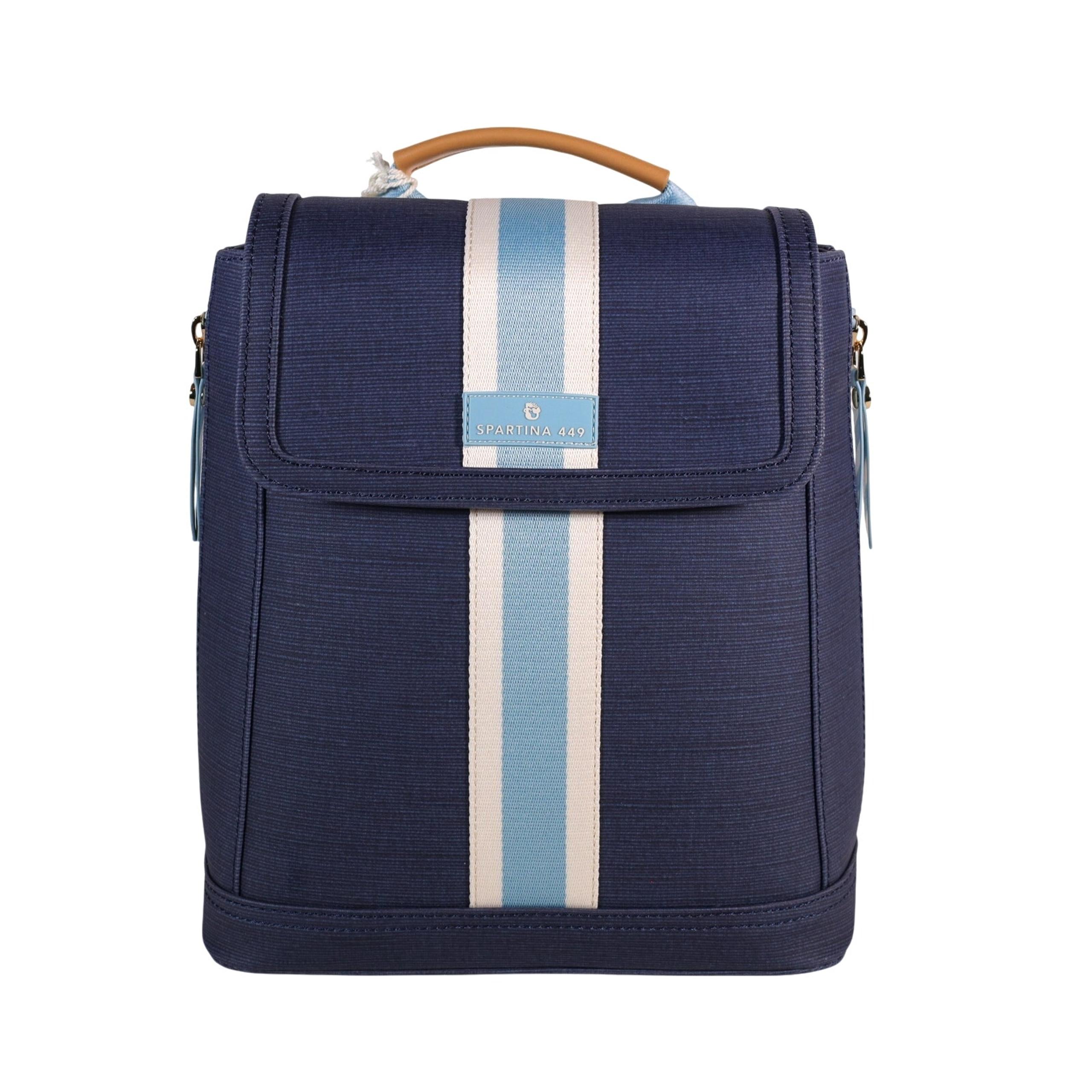 Armada Back Pack - Navy Blue Stripe - NWT - Spartina 449