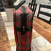 Vintage Aladdin Thermos Plaid Bottle & Bag Set