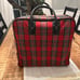 Vintage Aladdin Thermos Plaid Bottle & Bag Set