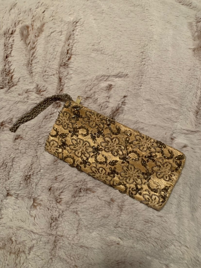 Vintage Fellini Beaded Clutch