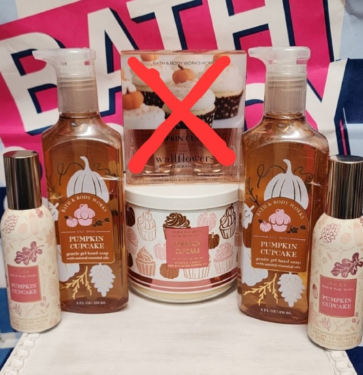 ⭐️BBW PUMPKIN CUPCAKE BUNDLE⭐️
