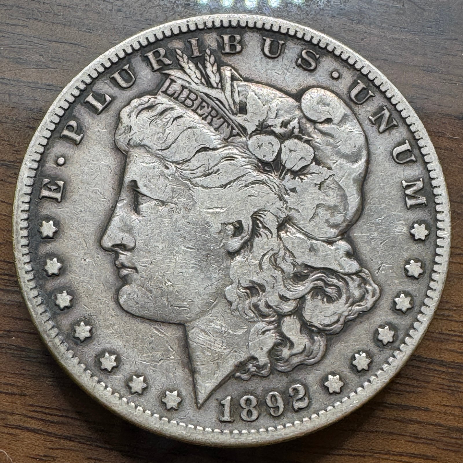 1892-S Morgan Silver Dollar 14080