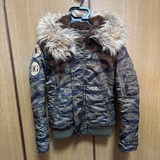 Camouflage Camo Down Jacket