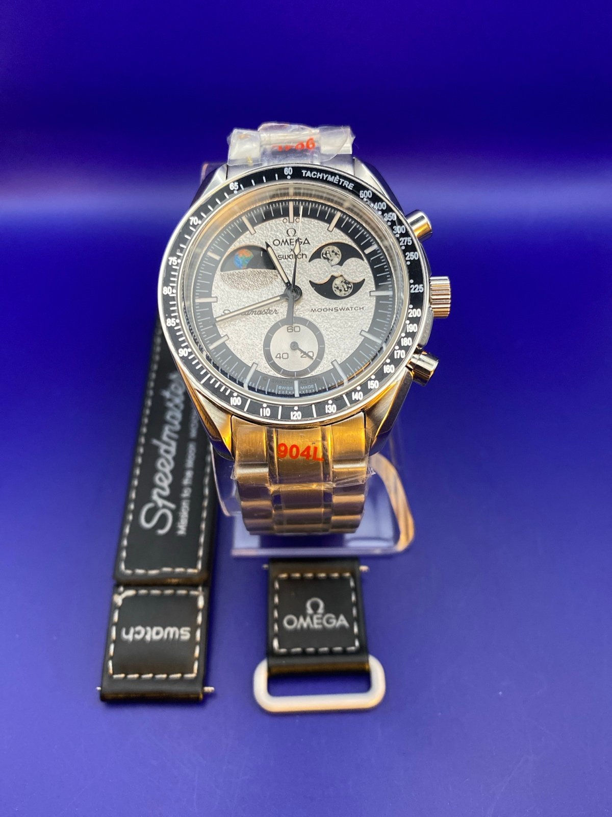 Omega x swatch modded mission to Earthphase