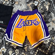 Just Don Lakers NBA Basketball Shorts S