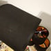6 Black Mini Lampshades Chandelier Lamp Shades Shiny Inside 5 x 5.5 FREE SHIP