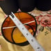 6 Black Mini Lampshades Chandelier Lamp Shades Shiny Inside 5 x 5.5 FREE SHIP