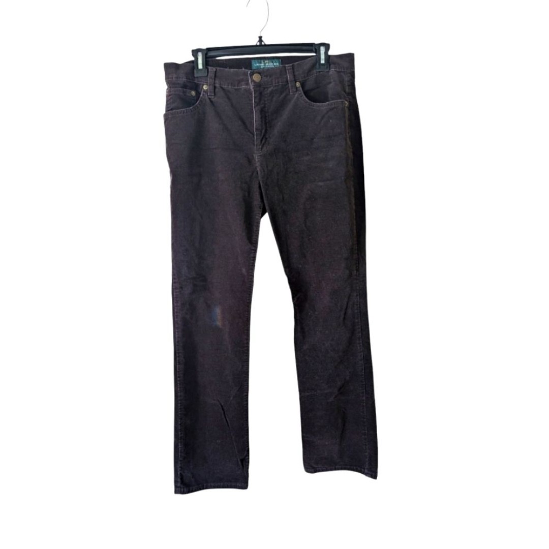 Lauren Ralph Lauren Classic Straight Brown Corduroy Pants Size 12