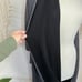 Marine layer black and gray supima cotton blend infinity scarf