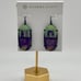 Kendra Scott Esme earrings Dichroic Gunmetal