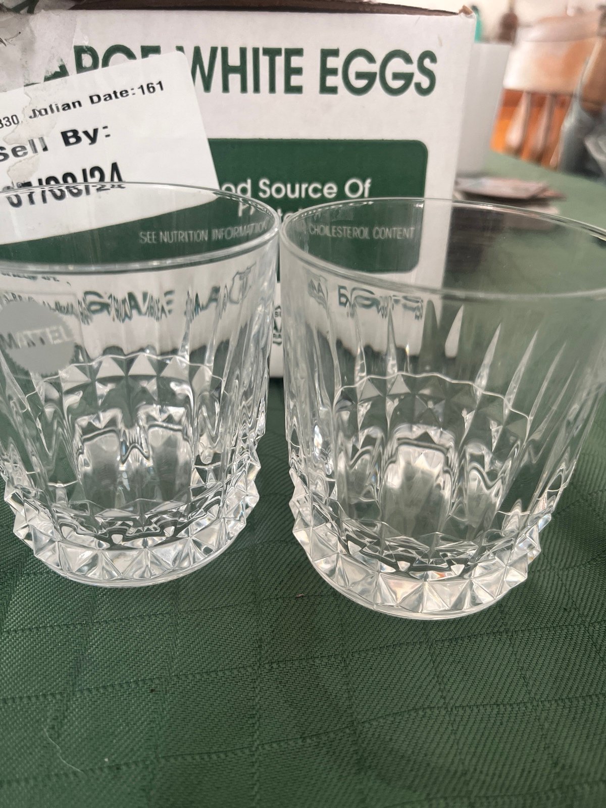 Mattel glasses set of 2