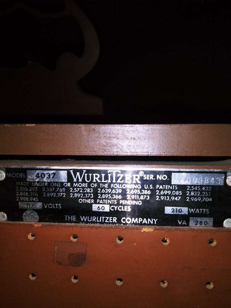 Wurlitzer Organ